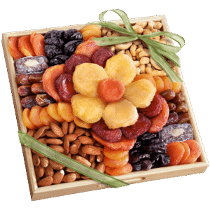 Golden State Fruit Flora Dried Fruit and Nut Gift Tray